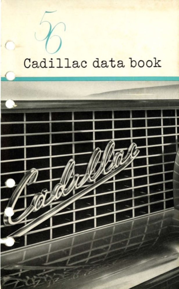 1956 Cadillac Salesmans Data Book Page 103